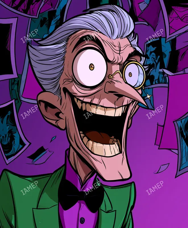 Wildly Expressive Comicbook Portraits
