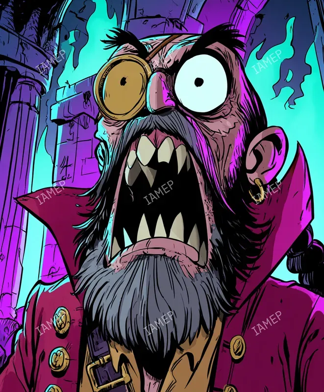 Wildly Expressive Comicbook Portraits