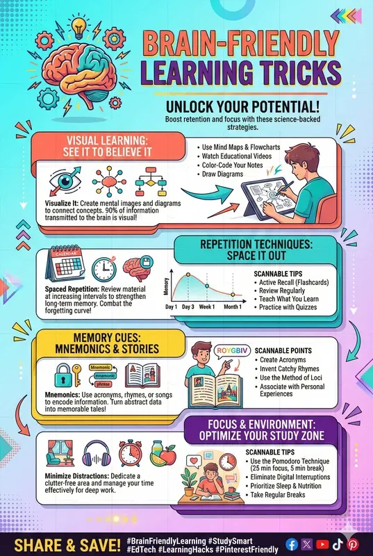 Educational Pinterest Infographics