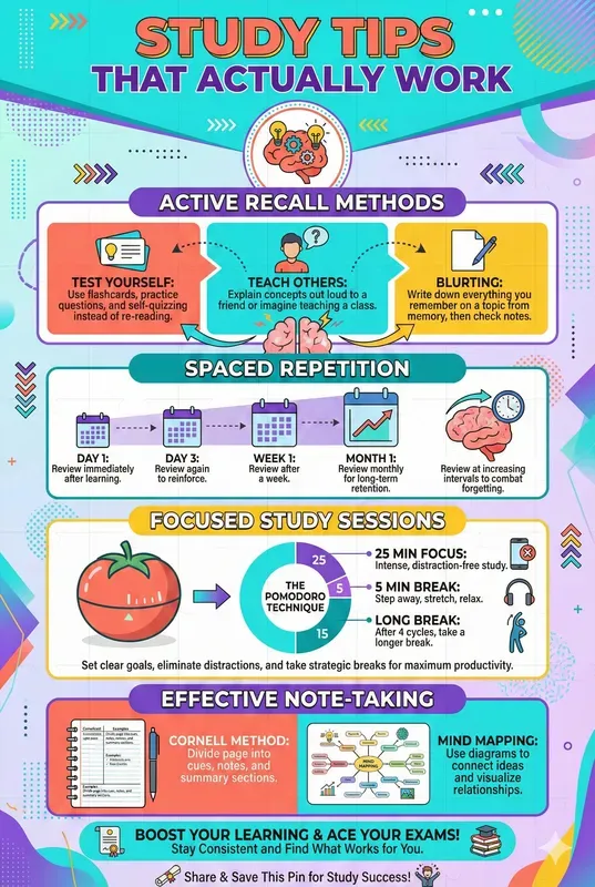 Educational Pinterest Infographics
