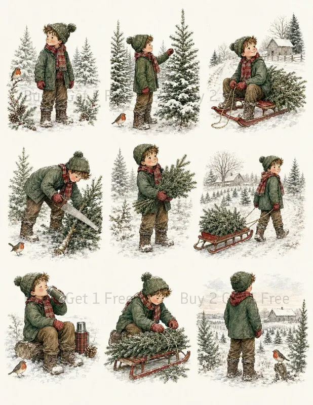 Storybook Fussycut Ephemera