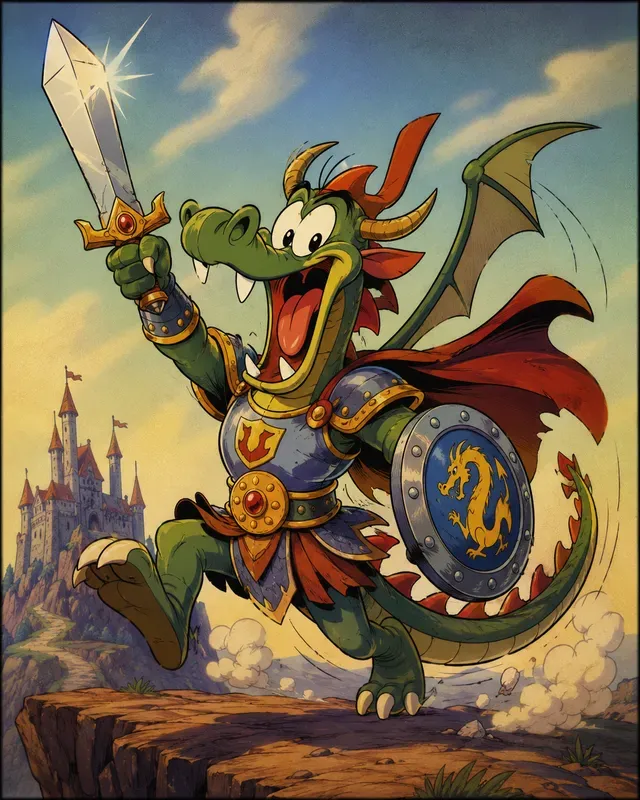 Looney Fantasy Animal Cartoons