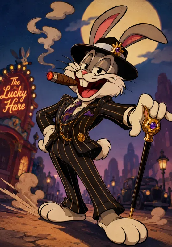 Looney Fantasy Animal Cartoons
