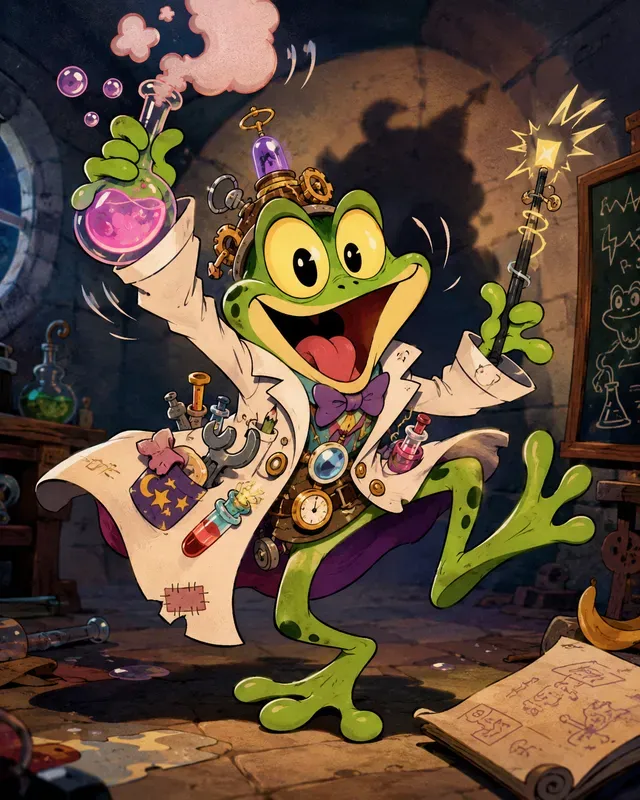 Looney Fantasy Animal Cartoons
