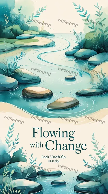 Book Cover Minimalist Watercolor Designs