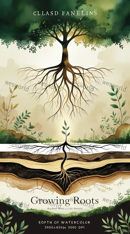 Book Cover Minimalist Watercolor Designs