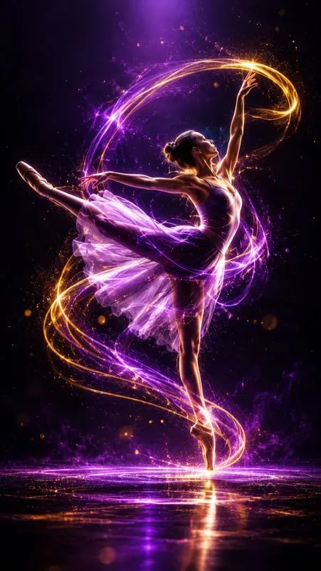 Dynamic Neon Dance Posters