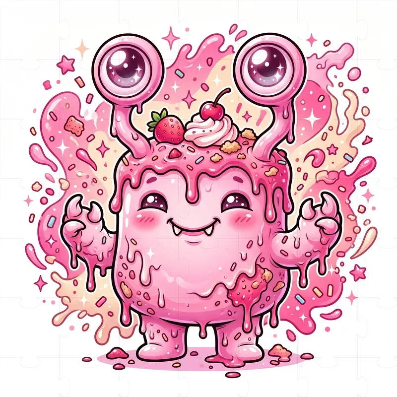 Sweet Nightmares Mascot Characters