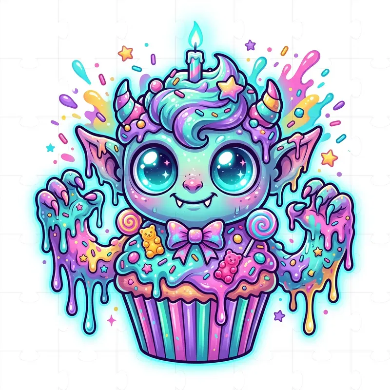 Sweet Nightmares Mascot Characters