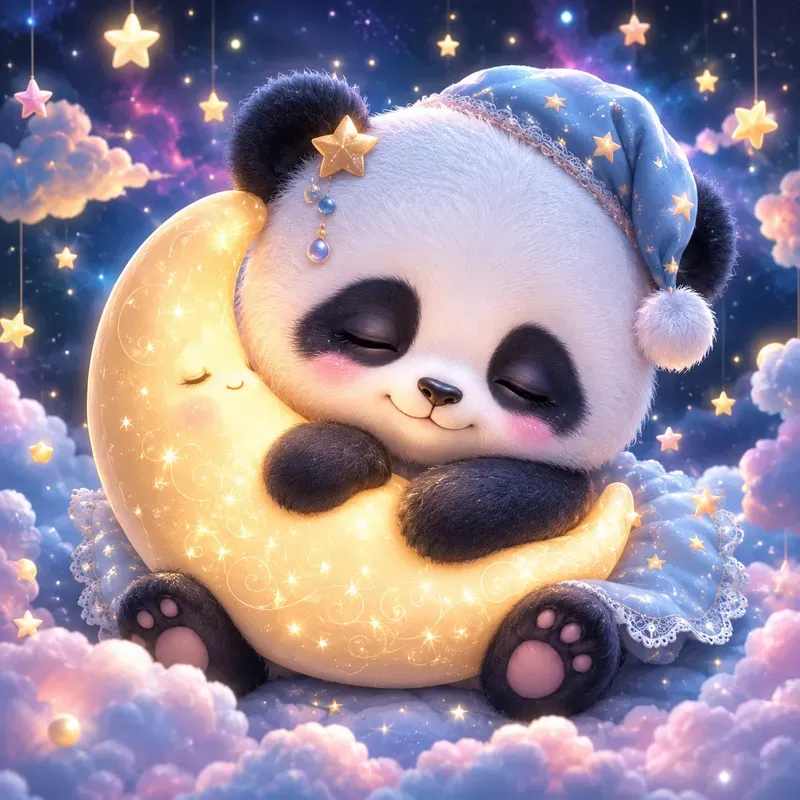 Dreamy Kawaii Fantasy Pet Collection Art