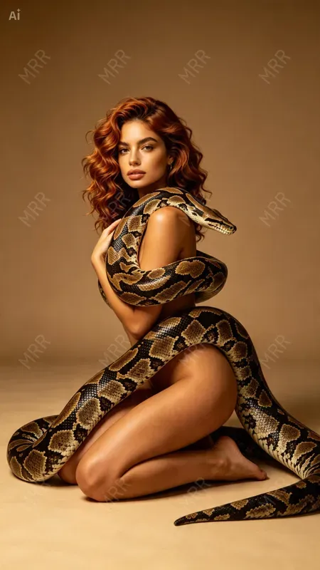 Artistic With Python Portraits