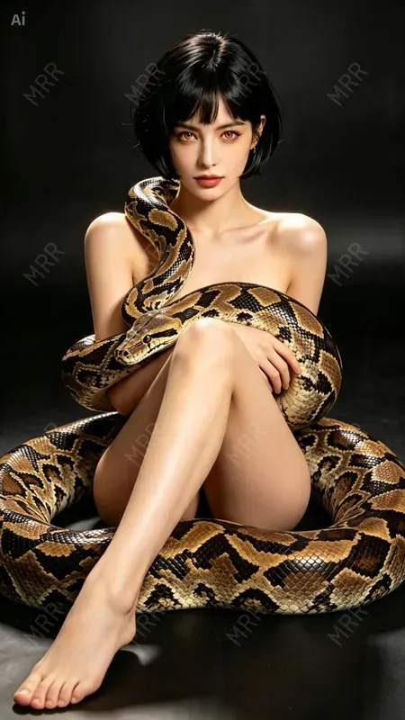 Artistic With Python Portraits