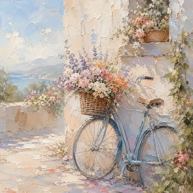Soft Impressionist Impasto Wall Art