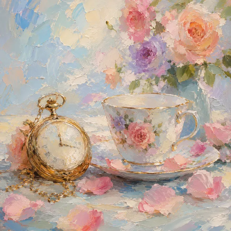 Soft Impressionist Impasto Wall Art
