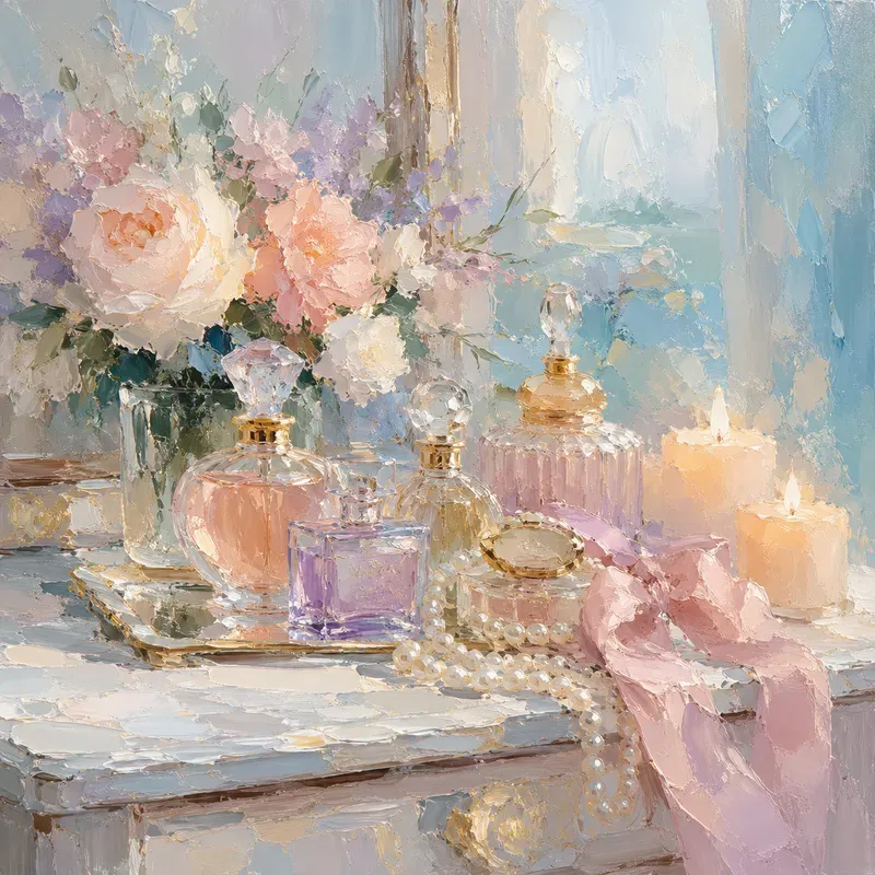 Soft Impressionist Impasto Wall Art