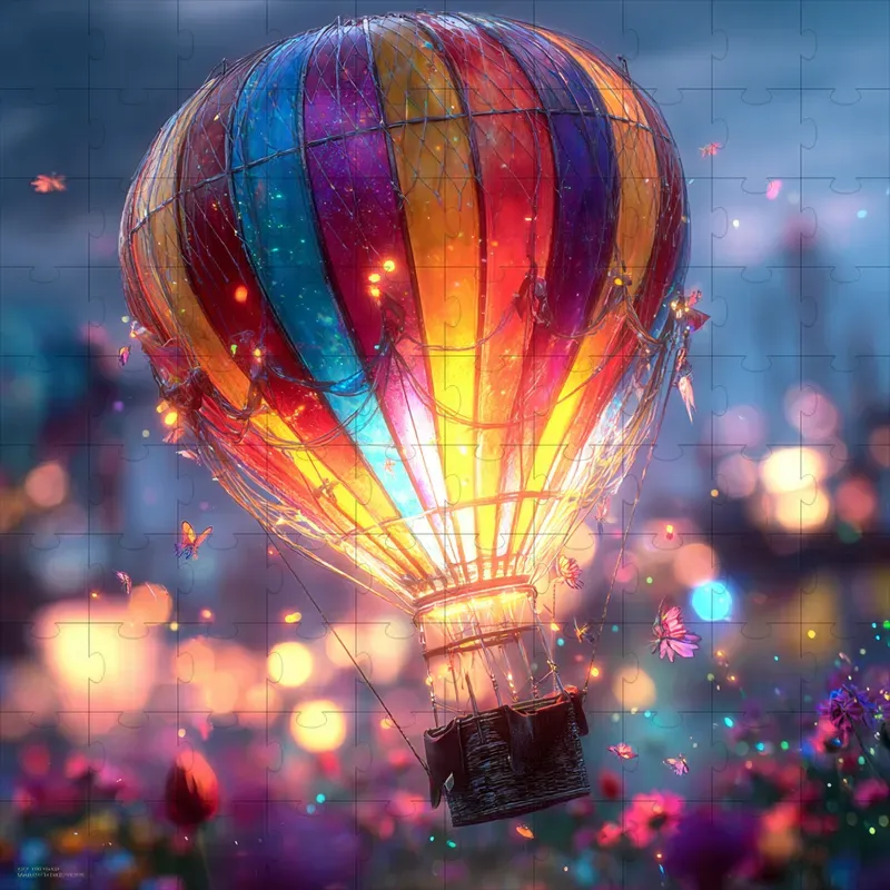 Photo Neon Bokeh Sparkle Dreams