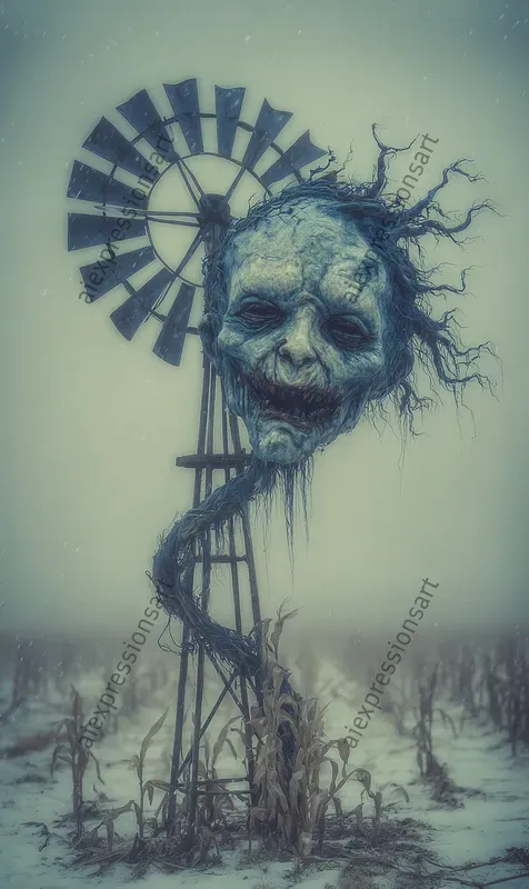 Surreal Cinematic Sculptural Landmarks