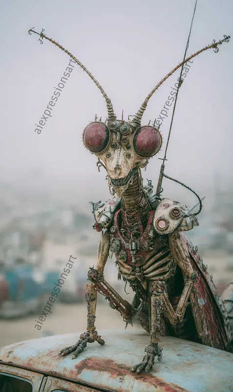 Surreal Cinematic Sculptural Landmarks