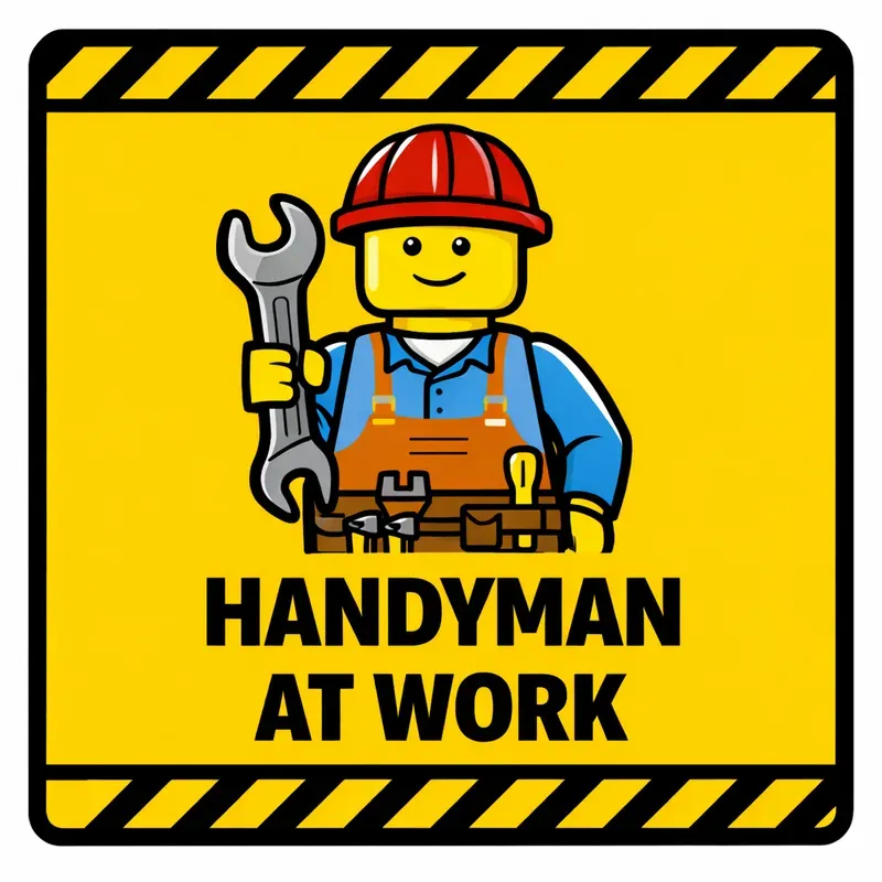Lego Worker Sign Design Packs