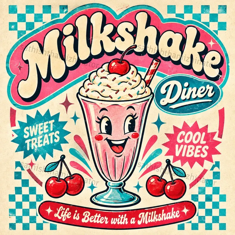 Retro Pop Art Logo Designs