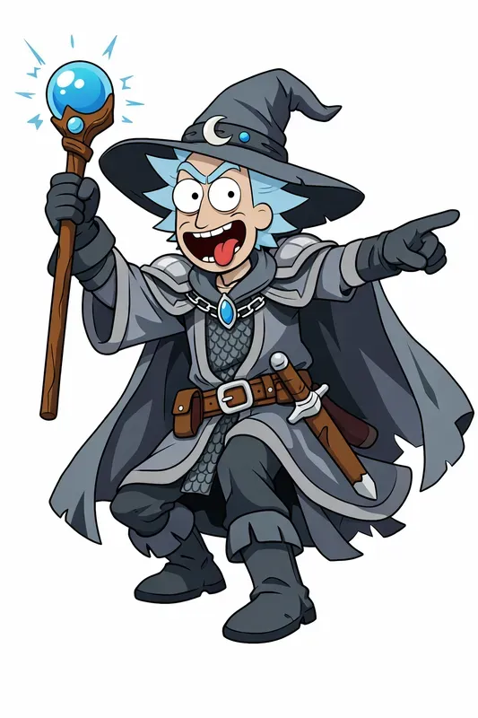 Rick And Morty Lord Of The Rings Cartoons