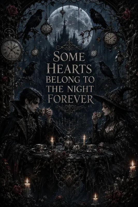 Dark Gothic Wonderland Quote Posters