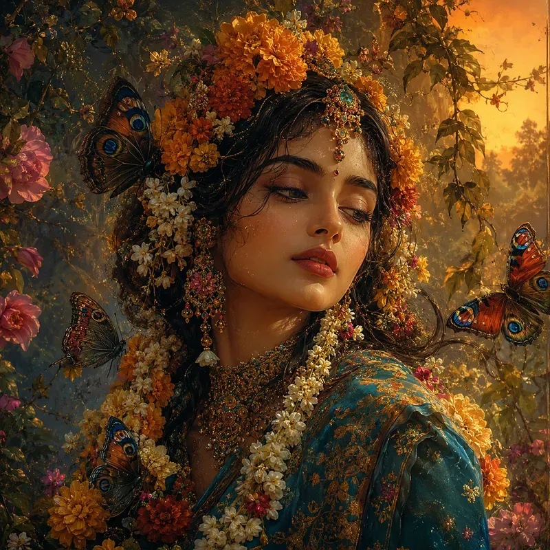 Botanical Heritage Fantasy Portraits
