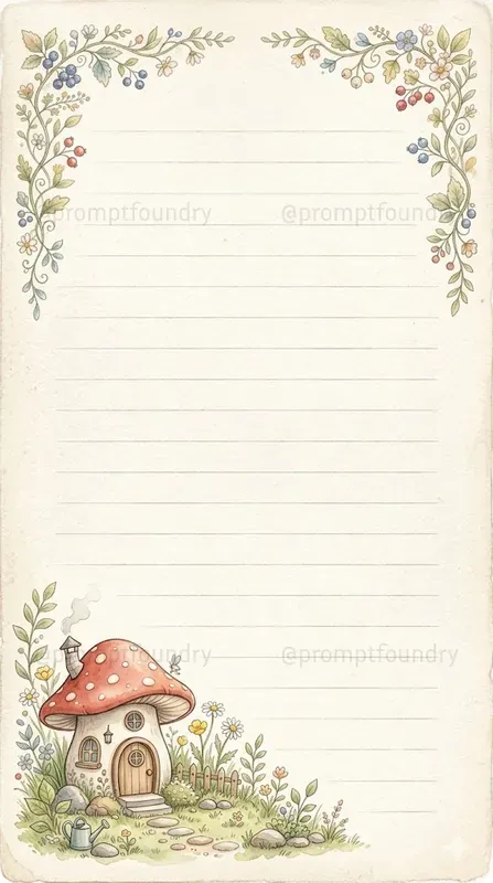 Aesthetic Notebook Paper Generator