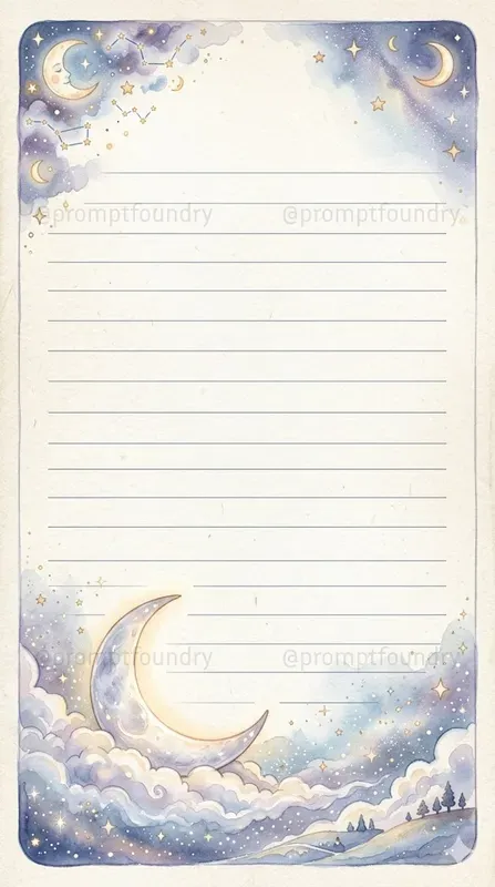 Aesthetic Notebook Paper Generator