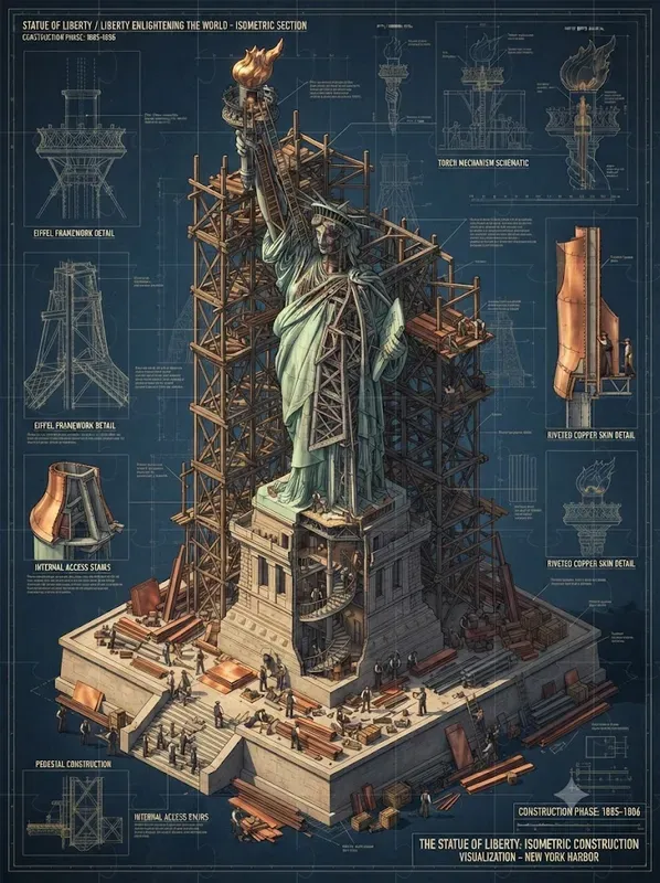Architectural Cutaway Isometric Buildings