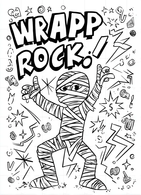 Halloween Monster Coloring Pages