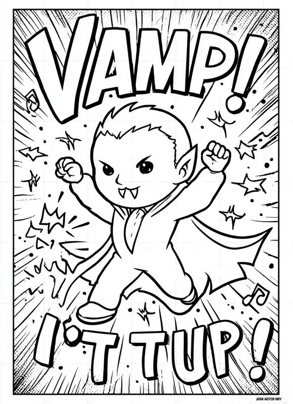 Halloween Monster Coloring Pages