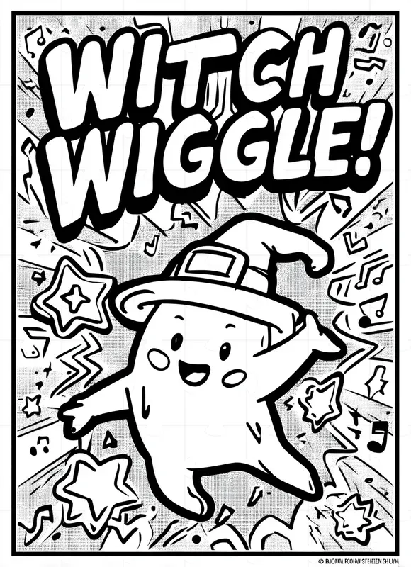 Halloween Monster Coloring Pages