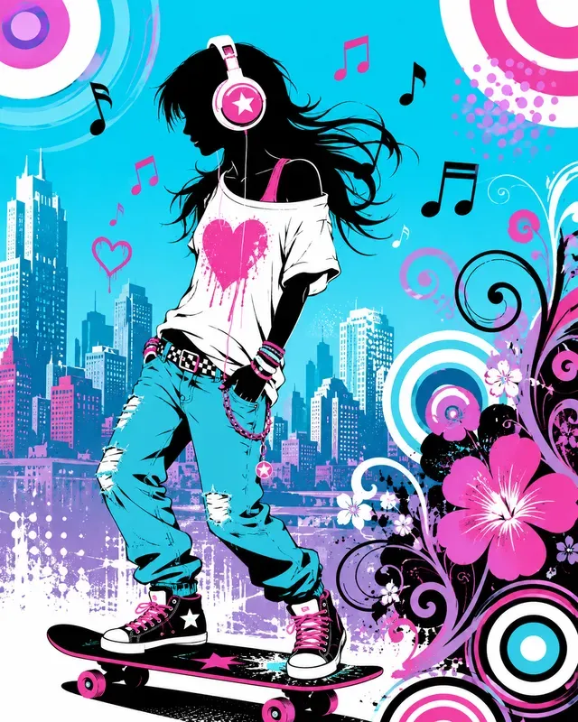 Retro Pop Fashion Vector Packs