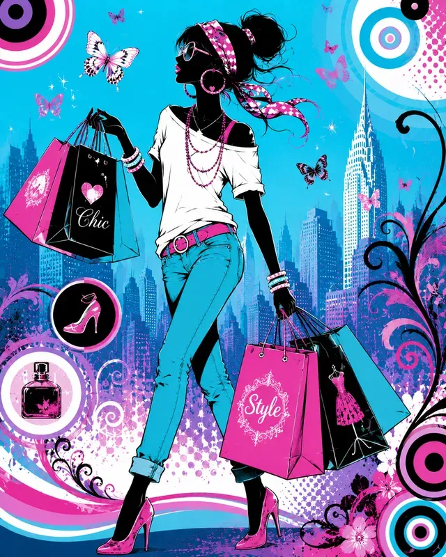 Retro Pop Fashion Vector Packs