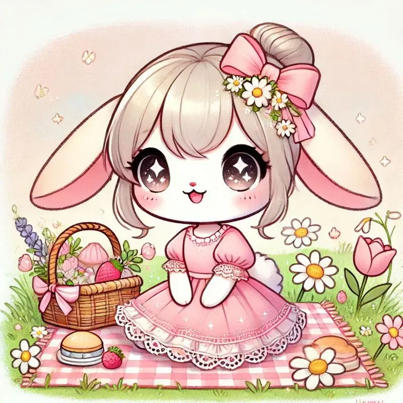 Kawaii Cartoon Illustrations