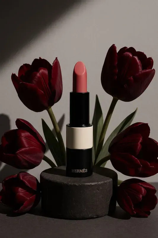 Luxury Objects With Floral Backdrop Stu