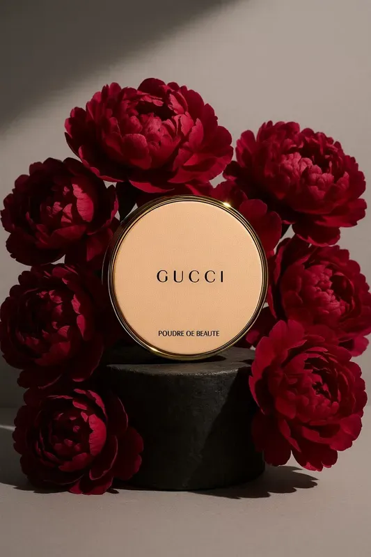 Luxury Objects With Floral Backdrop Stu