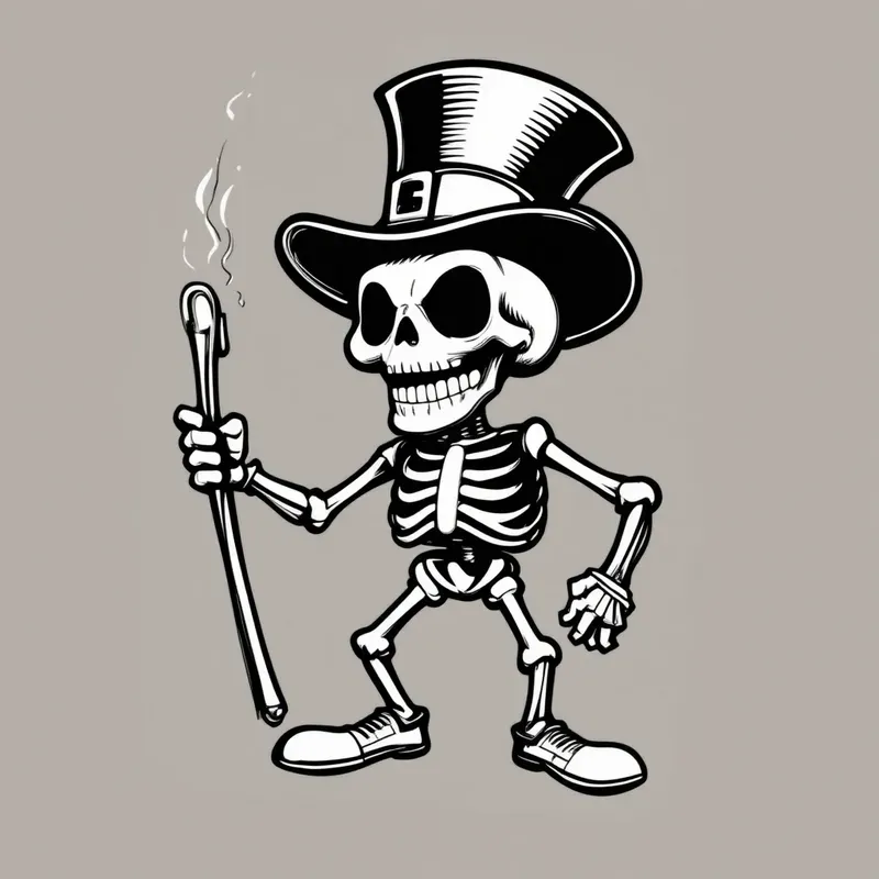 90s Retro Mascot Cartoon Logo Art