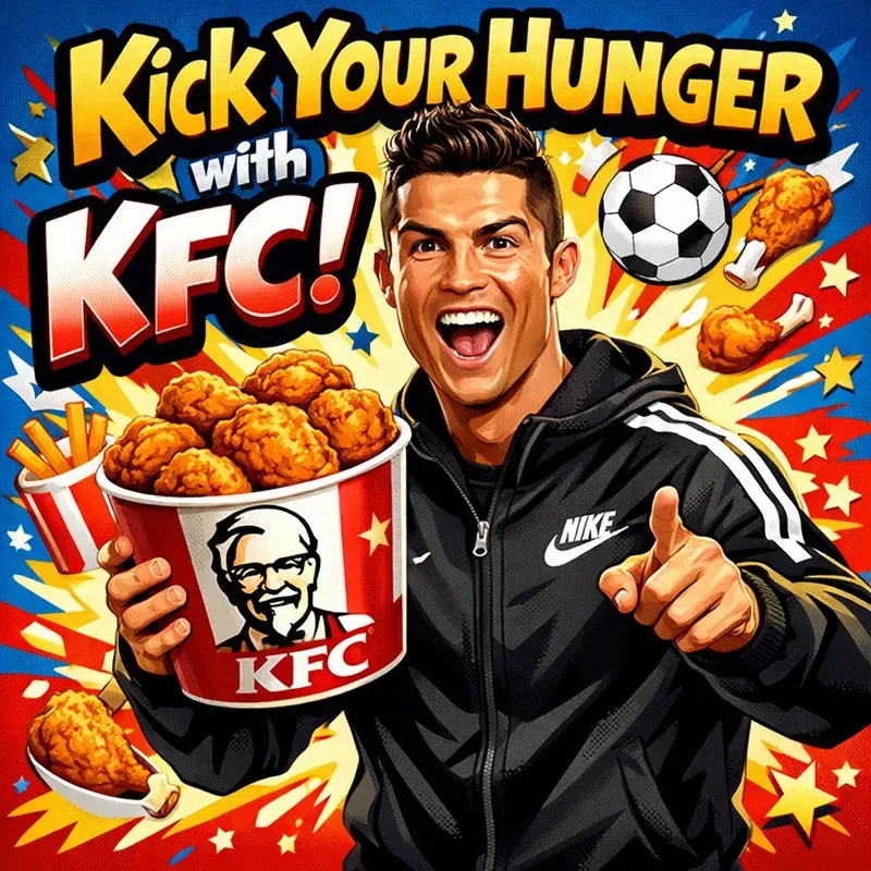 Iconic Faces Tasty Promotions