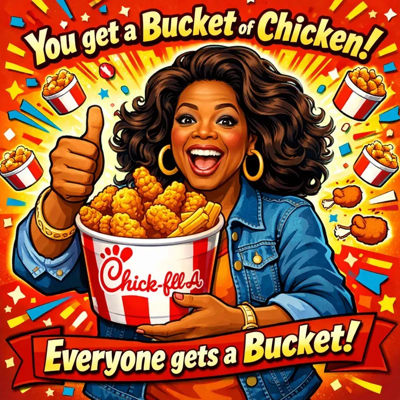 Iconic Faces Tasty Promotions