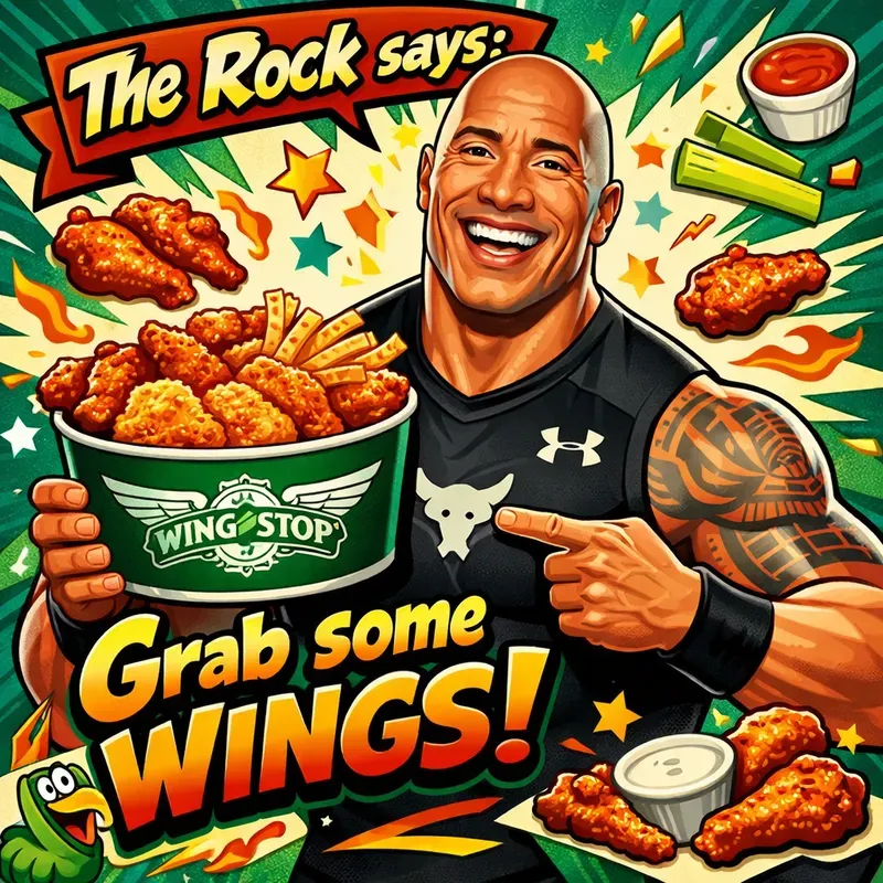 Iconic Faces Tasty Promotions