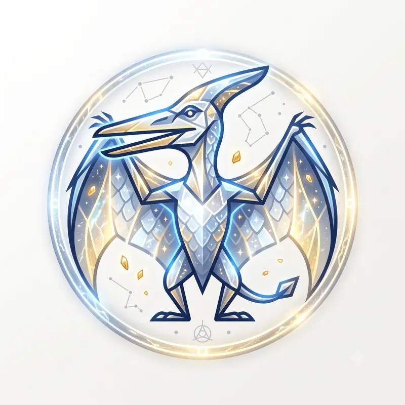 Glowing Dinosaur Emblems