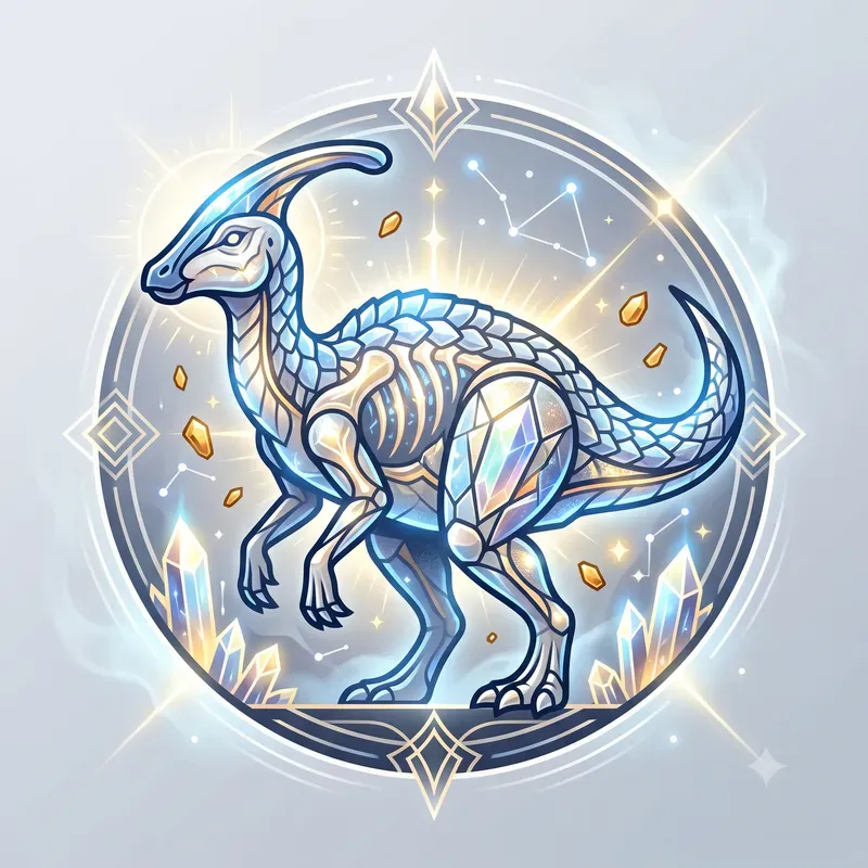 Glowing Dinosaur Emblems