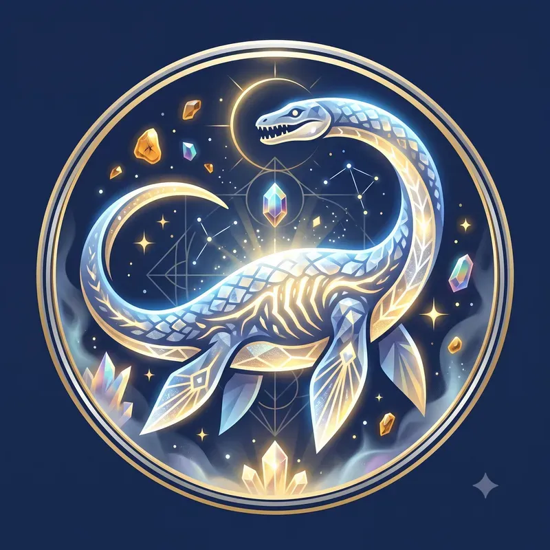 Glowing Dinosaur Emblems