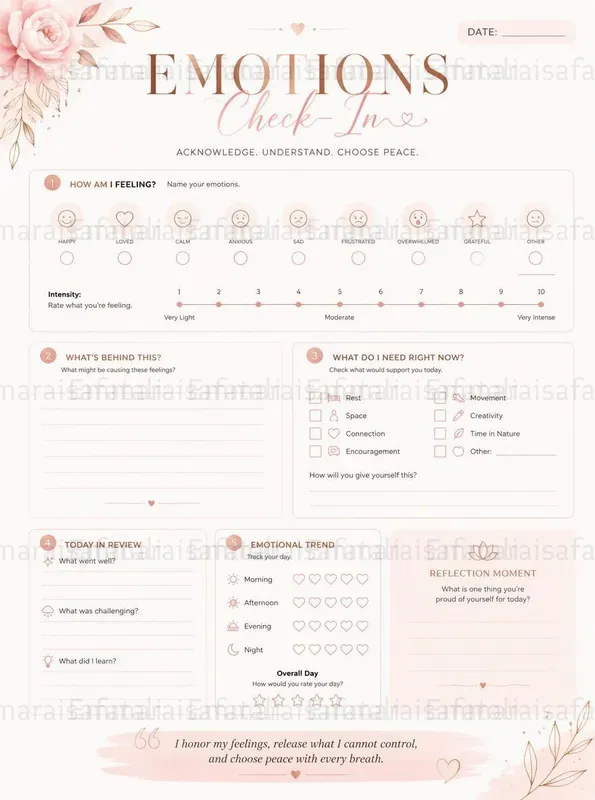 Professional Feminine Planner Generator