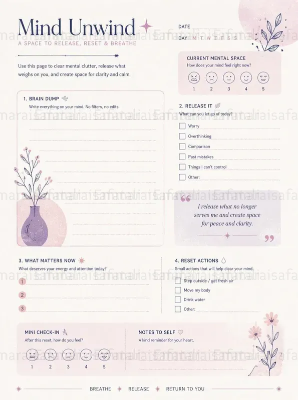 Professional Feminine Planner Generator