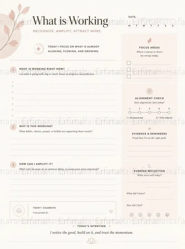 Professional Feminine Planner Generator