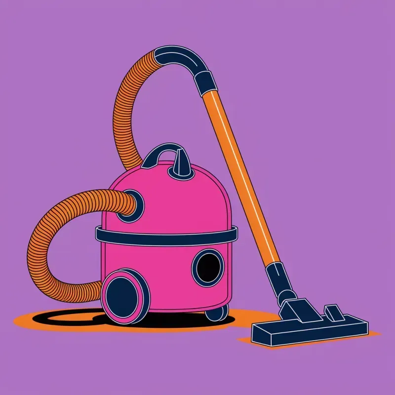 Retro Pop Art Home Icons Collection