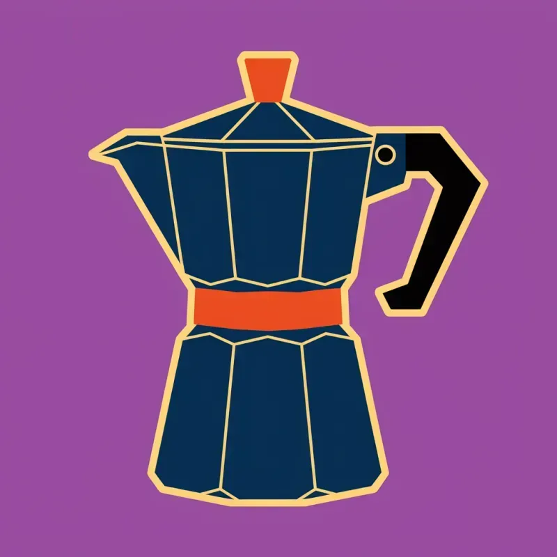 Retro Pop Art Home Icons Collection